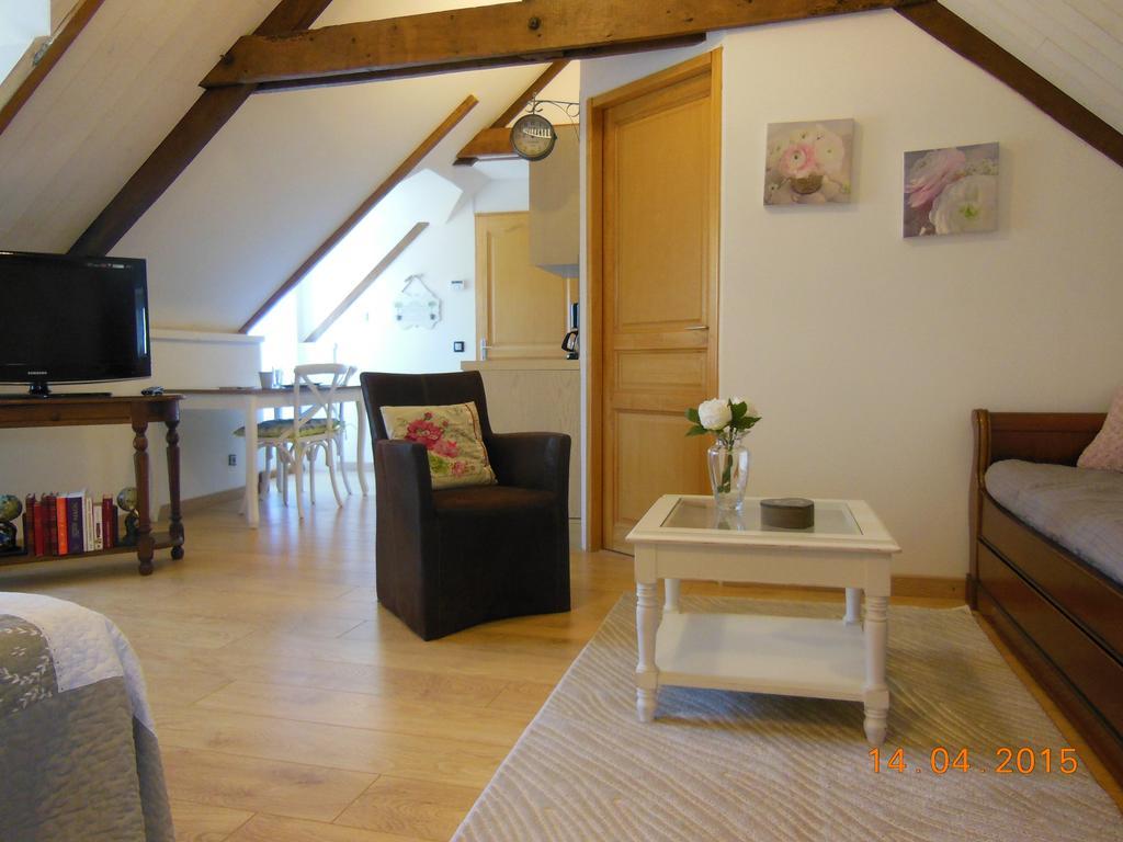 Les Hortensias de Kerbarch Ploemel Habitación foto